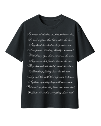 Holy Water Premium Quality Cotton Oversize Tee