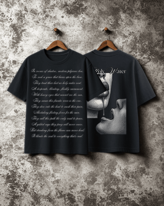 Holy Water Premium Quality Cotton Oversize Tee
